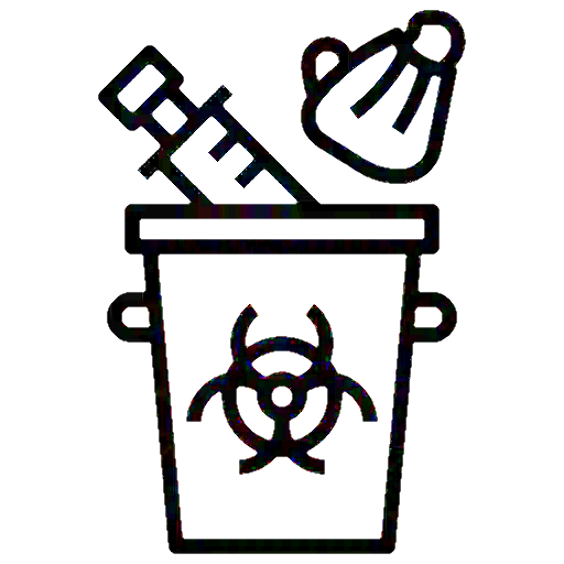 medical waste icon